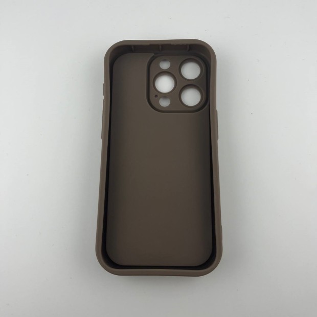 Чохол Pretty Things Case для Apple iPhone 15 Pro (коричневий / зайчик)