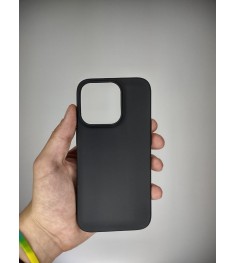 Силіконовий чохол Graphite для Apple iPhone 15 Pro (Чорний)