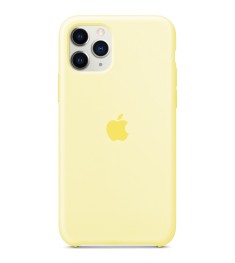 Силіконовий оригінальний чохол Apple для iPhone 11 Pro Max (51) Mellow Yellow