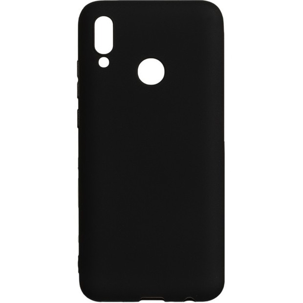 Силикон iNavi Color Huawei P Smart (2019) (чёрный)