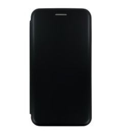 Оригінальний чохол-книжка матовий для Motorola Moto G24  /  G04  /  E14 (чорний)..