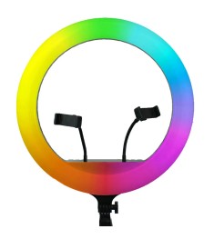 Набір для зйомки LED-лампа RGB 3D (36 см) (Чорний) (Знижка) (1 Категорія)