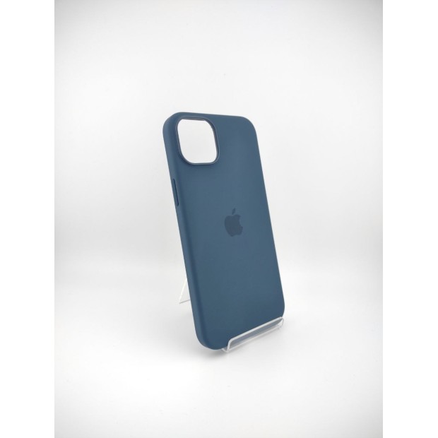 Чохол Silicone Case з MagSafe для Apple iPhone 15 Plus (Storm Blue)