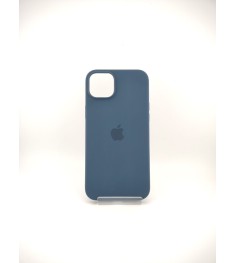 Чехол Silicone Case with MagSafe Apple iPhone 15 Plus (Storm Blue)