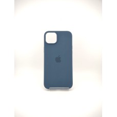 Чехол Silicone Case with MagSafe Apple iPhone 15 Plus (Storm Blue)
