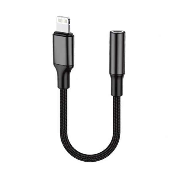 Переходник Walker WA-030 (3.5mm to Type-C) (Чёрный)