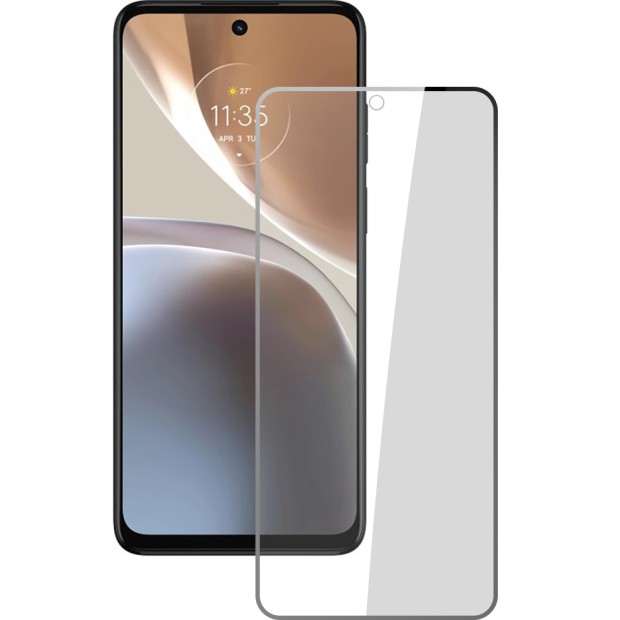 Захисне скло 5D Standard Motorola G34 Чорне