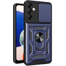 Броньований чохол Ring Serge Armor Case для Samsung Galaxy A05s (з функцією ShutCam) (Синій).