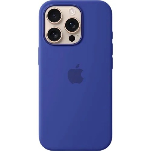Чохол Silicone Case with MagSafe для Apple iPhone 16 Pro (Ультрамарин) (Оригінал)