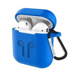 Футляр для наушников Full Silicone Case Apple AirPods (12) Royal Blue