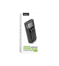 PowerBank Walker WB-625 22.5W 20000mAh (Black)