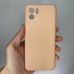 Силіконова Оригінальна 360 Чохол З Логотипом Xiaomi Redmi A2  /  A1 (ShutCam) (Персиковий)