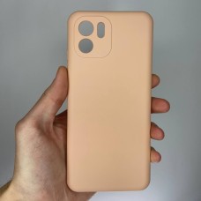 Силикон Original 360 Case Logo Xiaomi Redmi A2 / A1 (ShutCam) (Персиковый)