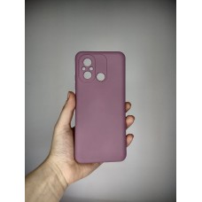 Силикон Original Xiaomi Redmi 12C / 11A (ShutCam) (Лиловый)