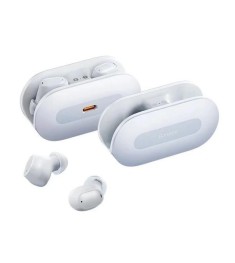 Бездротові навушники-гарнітура вакуумні Baseus Bowie EZ10 (Білі)