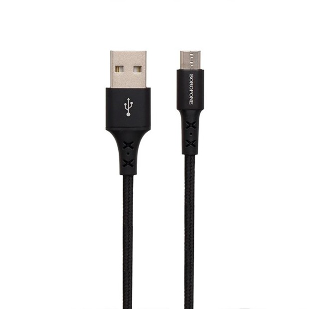 USB-кабель Borofone BX20 (MicroUSB) (Чёрный)