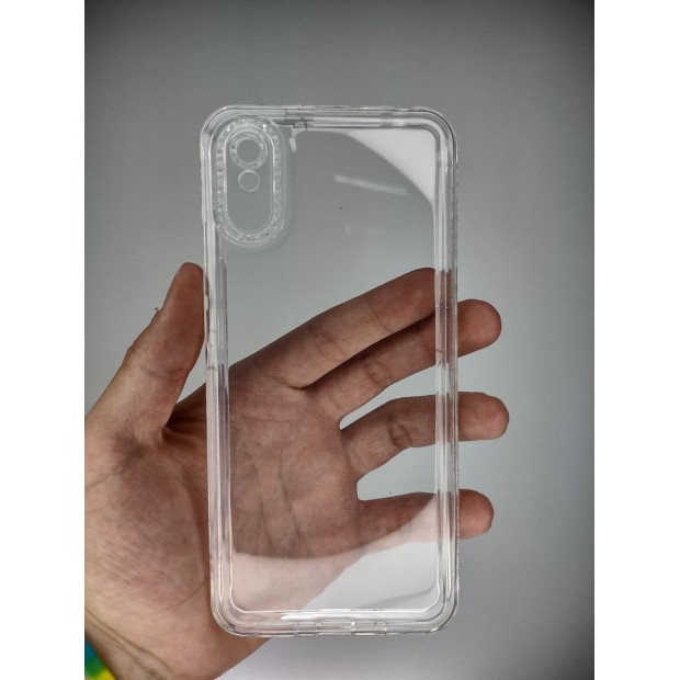 Чохол силіконовий Diamond для Xiaomi Redmi 9A (Прозорий)