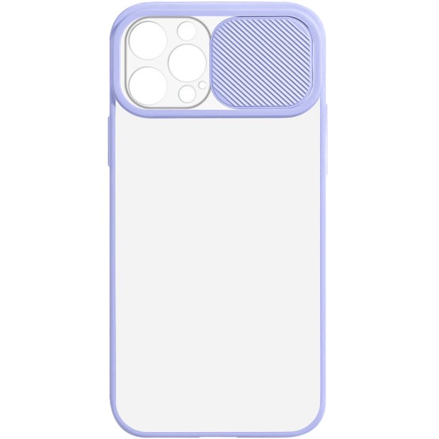 Totu Curtain Case for Apple iPhone 12 Pro Max (Purple)