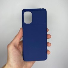 Силикон iNavi Color Xiaomi Poco M5 (Тёмно-синий)