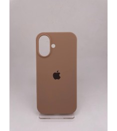Силикон Original Round Case Apple iPhone 16 (65) Beige