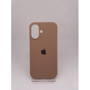 Силикон Original Round Case Apple iPhone 16 (65) Beige