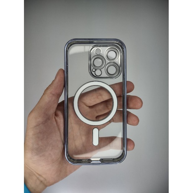 Cases UMKU Shining з MagSafe для Apple iPhone 14 Pro (Sierra Blue)