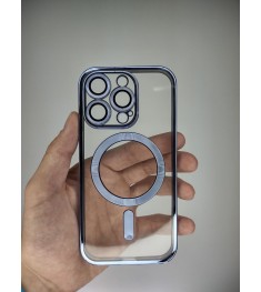 Cases UMKU Shining з MagSafe для Apple iPhone 14 Pro (Sierra Blue)