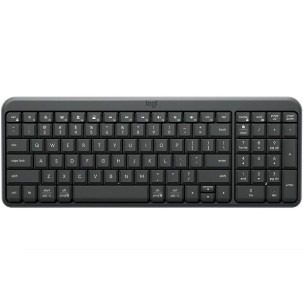 Клавіатура бездротова Logitech K250 Bluetooth (Графіт)