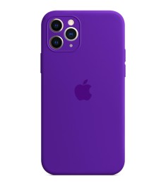 Оригінальний силіконовий чохол RoundCam для Apple iPhone 11 Pro (02) ультрафіоле..