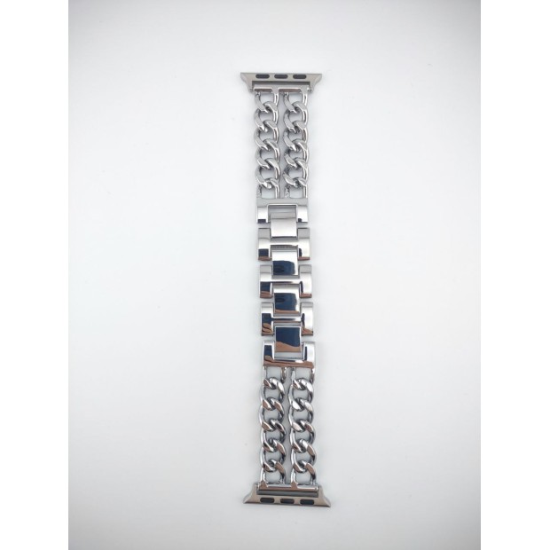 Apple Watch Metal Diamonds Strap 38  /  40  /  41mm (Silver)