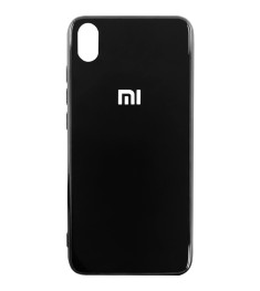 Чохол Glass Case для Xiaomi Redmi 7A (Чорний)
