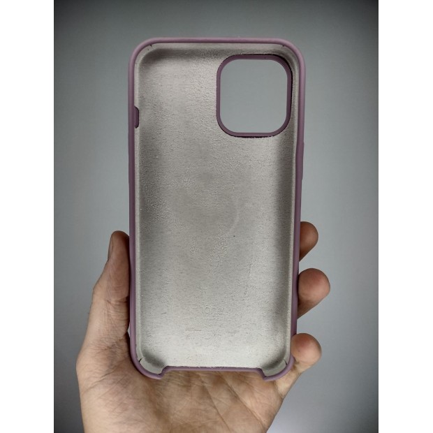 Силикон Original Case Apple iPhone 12 Pro Max (01) Bilberry