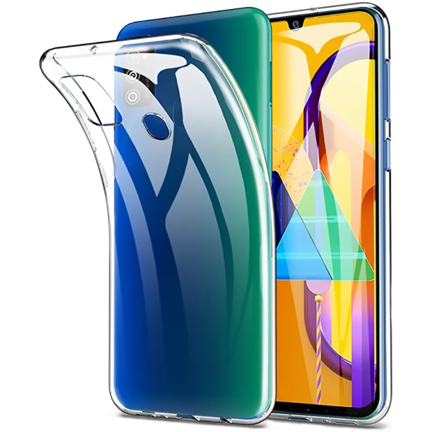 Силіконовий чохол для Samsung Galaxy M30s (2019) (прозорий)