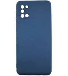 Силіконовий чохол Original Samsung Galaxy A31 (ShutCam) (Темно-синій)