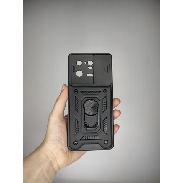 Бронь-чехол Ring Serge Armor Case Xiaomi 13 Pro (ShutCam) (Чёрный)