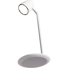 Настільна лампа-нічник із бездротовою зарядкою Proove Modern (Біла) PLMD05002002