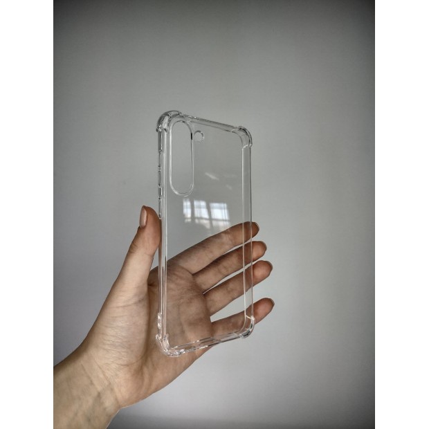Силикон 6D Samsung Galaxy S23 Plus (Прозрачный)