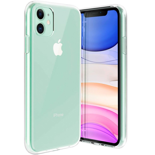 Силіконовий прозорий чохол Virgin Case для Apple iPhone 11