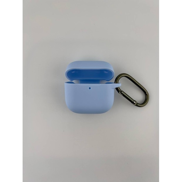 Чохол для навушників Full Silicone Case Apple AirPods 4 (15) Ліловий