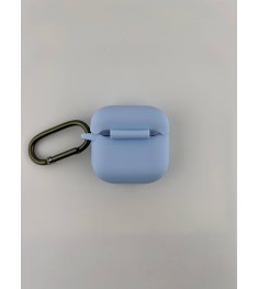 Чохол для навушників Full Silicone Case Apple AirPods 4 (15) Ліловий