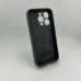 Силіконовий оригінальний корпус RoundCam для Apple iPhone 15 Pro (19) темно-сірий Силіконовий оригінальний корпус RoundCam для Apple iPhone 15 Pro (19) темно-сірий