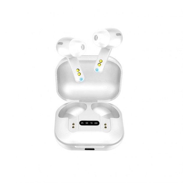 Бездротові навушники-гарнітура вакуумні Walker WTS-31 (Білі) Бездротові навушники-гарнітура вакуумні Walker WTS-31 (Білі)