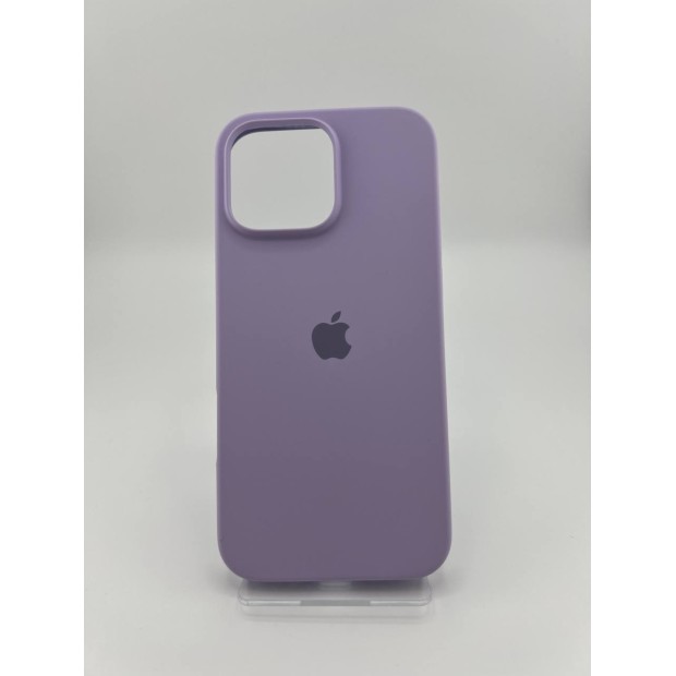 Силикон Original Round Case Apple iPhone 16 Pro Max (71) Light Glycine