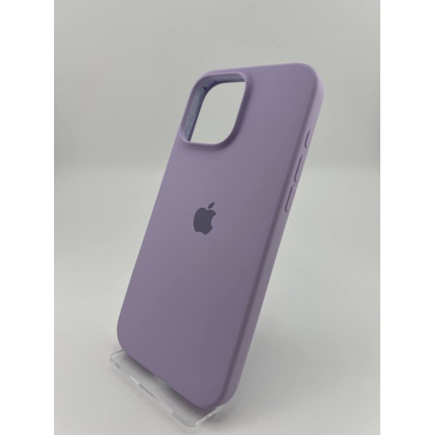 Силикон Original Round Case Apple iPhone 16 Pro Max (71) Light Glycine
