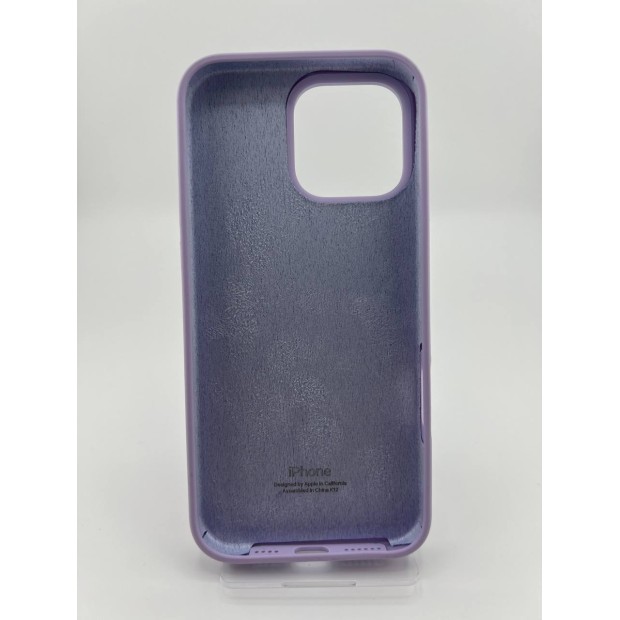 Силикон Original Round Case Apple iPhone 16 Pro Max (71) Light Glycine
