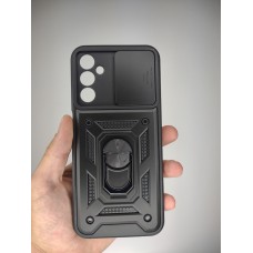 Чохол-кейc Ring Serge Armor для Samsung Galaxy A14 (ShutCam) (Чорний)
