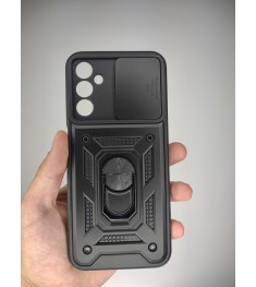 Чохол-кейc Ring Serge Armor для Samsung Galaxy A14 (ShutCam) (Чорний)