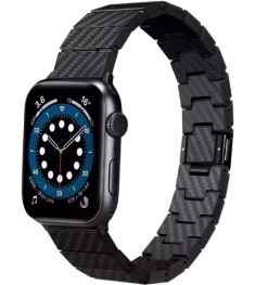 Ремінець Pitaka з вуглецевого волокна для Apple Watch розміром 49 / 45 / 44 мм (..