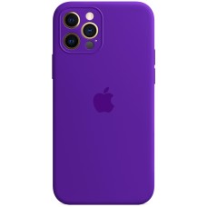 Силіконовий чохол Original RoundCam для Apple iPhone 12 Pro (02) ультрафіолетовий