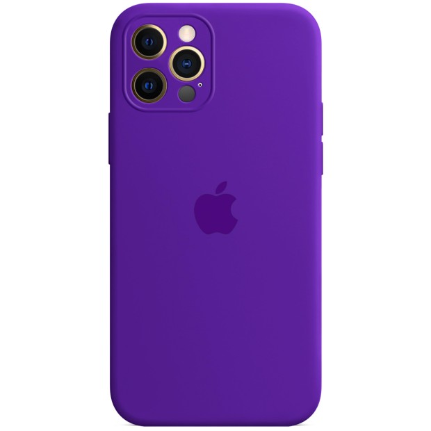 Силикон Original RoundCam Case Apple iPhone 12 Pro (02) Ultra violet